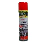 NIGRIN Cockpitspray Vanille 400ml, reinigt und pflegt Kunststoffe, wirkt farbauffrischend, glanzaktivierend und geruchsverbessernd