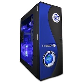 Apevia X-Telstar X-Telstar-BL - Full tower - ATX - no power supply - blue - USB/FireWire/Audio