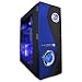 Electronics : Apevia X-TELSTAR-BL X-Telstar ATX Full-Tower Case - Aluminum (Blue)