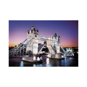 Posters de londres - Tower Bridge en construction