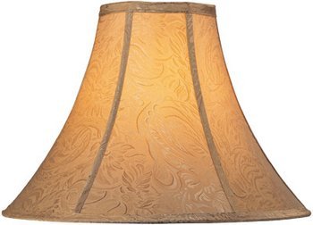 Lite Source CH1156-16 16-Inch Lamp Shade, Gold