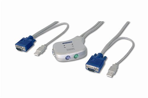 Digitus KVM Switch 1User 2PCs USB Preisvergleich
