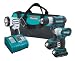 Makita 18V LXT LXT311H Impact Wrench Drill Driver Kit