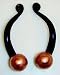 Left Face Myterra Gemstone 4'' Cabinet Pull Knob.Myterra's solid Copper spheres, mine...