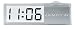 See-Through Stick-Up Digital Clock with Date - Lifetime Warranty