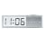 See-Through Stick-Up Digital Clock with Date - Lifetime Warranty