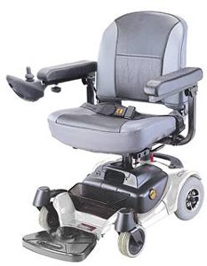 Deluxe Mini Power Chair, Silver