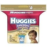 Huggies Natural Care Baby Wipes Refill, Shea Butter - 144 ea