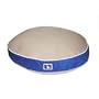 Pacific Coast Feather Bed Cover #3031 Tan with Blue Faux Suede Gusset for 30-Inch Round Bed #3060