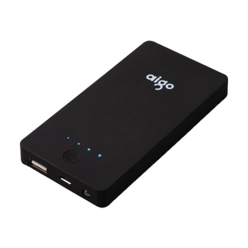 Aigo Power Bank 5000mah Portable Backup Universal Battery Charger for Cellphone, Smart Phone, Iphone, Ipad, Tablet Pc, PSP