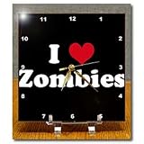 Mark Andrews ZeGear Love - I Love Zombies - Desk Clocks