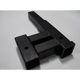 4000 lb Dual Double Hitch 2 Receiver Adapter Extension Extender Tow Boat RV... by T-Motorsports