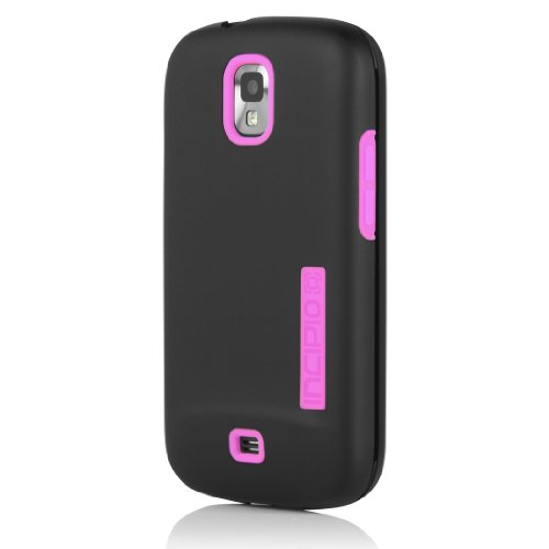 Incipio Sa-322 Silicrylic for Samsung Relay 4G - 1 Pack - Retail Packaging - Black/Neon Pink