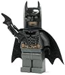 Batman (Dark Grey) - LEGO Batman Minifigure with Batarang