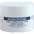 Homeopathic Wart, Mole, & Liver Spot Cream 1 Oz.