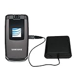 Emergency AA Battery Charge Extender for the Samsung SLM SGH-A747 - Gomadic Brand w/ TipExchange Technology