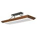 Chesterfield Four Light Suspended Linear Semi Flush Mount