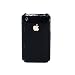 TNP AiShell iPhone 3G 3GS Slim Fit Case - 3D Flower Pattern - Black