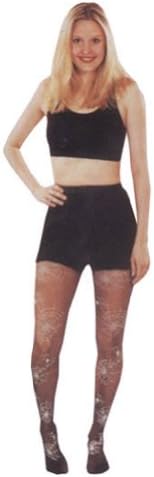Costume-Accessory Tights Spider Web Glow In Dark Halloween Costume Item - 1 size