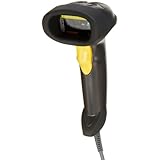 Motorola LS2208 General Purpose Handheld 1D Bi-Directional Laser Barcode Scanner, Black