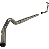 MBRP S6234409 5 T409 Stainless Steel Turbo Back Single Side Exit Exhaust System by Mbrp