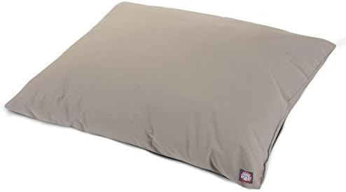 Majestic Pet Products Super Value Dog Pillow Size: Medium, Large (Khaki, Large (46" L x 35" W))