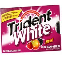Trident White CL Mangoberry SGL, 12-count (Pack of 12)