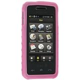 Samsung Instinct M800 Silicone Skin Case (Pink)