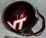 Signed Michael Vick Helmet - Replica