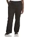 Dockers Women's Plus Jaelynn Stretch Twill Sateen Pant with Truly Slimming, Black, 20W