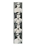 Self-Portrait, c.1963 (photobooth pictures) Photography Art Poster Print by Andy Warhol, 11x14
