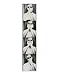 Self-Portrait, c.1963 (photobooth pictures) Styles Art Poster Print by Andy Warhol, 11x14