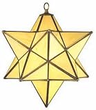 LAMPS BEAUTIFUL Tiffany Lamps, Moravian Star Hanging Pendant by Meyda Tiffany--Excellent customer service--see our feedback!
