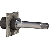 Tie Down Spindle with Brake Flange - 1 1/16in. for 1350-lb. hubs, Model# 80111