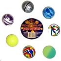 6 x large brightly coloured 45mm jetball - very bouncy!  Great for party bags