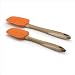 Rachael Ray Tools Bamboo 2-Piece Spoonula Set, Orange