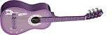 Stagg Half Size Classical Guitar - Purpleburst with Pony graphic