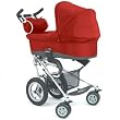 Micralite Newborn Plus Travel System in Red
