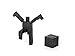 Areaware Cubebot Small (Black)