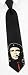 Che Tie by The American Necktie Co - Black Microfiber