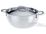 KitchenAid 5-Ply Stainless Steel Clad Round Covered Casserole 5.5-qt.