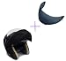 Matte Flat Black Flip Up Modular Motorcycle Street Sport Bike Full Face Helmet DOT with Smoke Visor (Large)