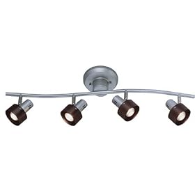 Duccio 4Lite Wall Lamp - Silvertone(6.25 x 32.75 x 9) by Lite Source