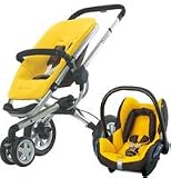 Quinny Buzz 3 Gold Travel System Complete with Cabrio fix Car seat Gold