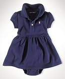 Polo by Ralph Lauren Baby Girl Stretch Mesh S/S Polo Dress