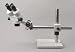 Binocular 7x~45x Zoom Stereo Microscope with boom stand