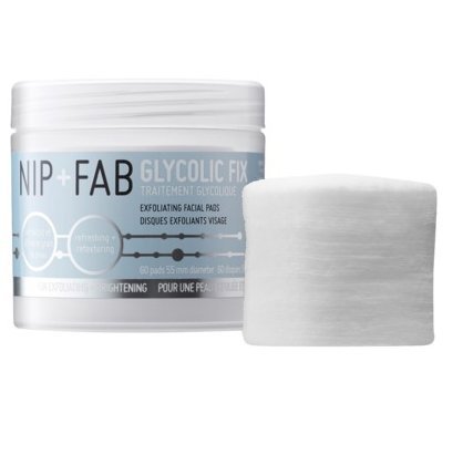 Nip + Fab Glycolic Fix Exfoliating Facial Pads - 60 Count