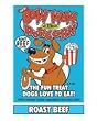 Dog Treat - Bow Wow Microwave Popcorn - Roast Beef Flavor - 1.6 oz. - Made in USA