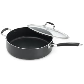 Hamilton Beach 92307 Aluminum Nonstick Signature 12 Inch Covered Chicken Fryer, Black