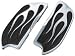 04-09 HONDA VTX1300C: KURYAKYN FLAMED FLOORBOARD COVERS